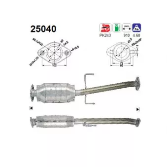 Catalyseur AS OEM Z53720600B