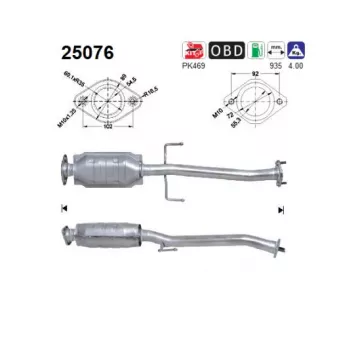 Catalyseur AS [25076]