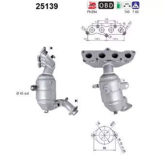 AS 25139 - Catalyseur