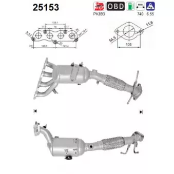 AS 25153 - Catalyseur