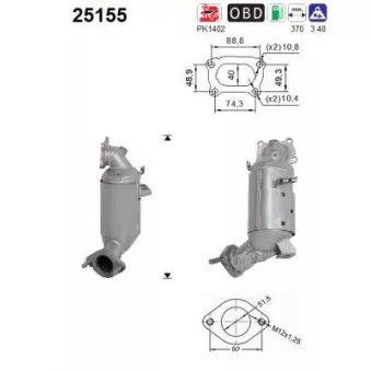 Catalyseur AS 25155