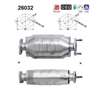 Catalyseur AS 26032