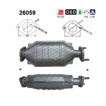 Catalyseur AS 26059