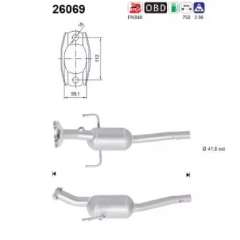 Catalyseur AS 26069