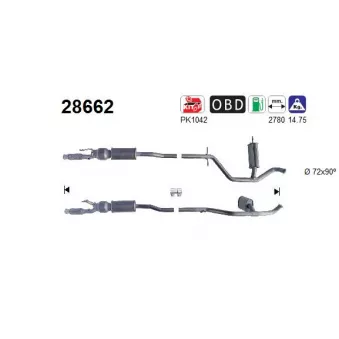 AS 28662 - Catalyseur