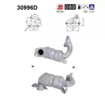 AS 30996D - Catalyseur