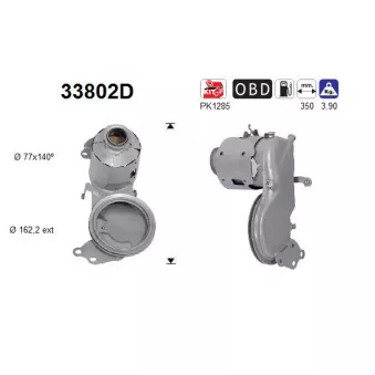 AS 33802D - Catalyseur