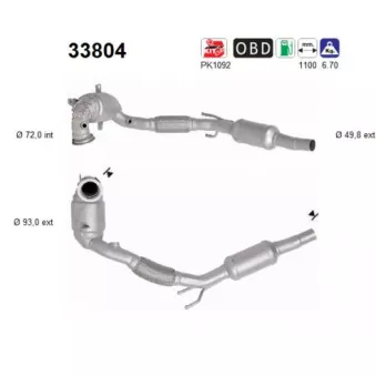 AS 33804 - Catalyseur