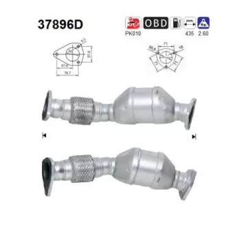 AS 37896D - Catalyseur