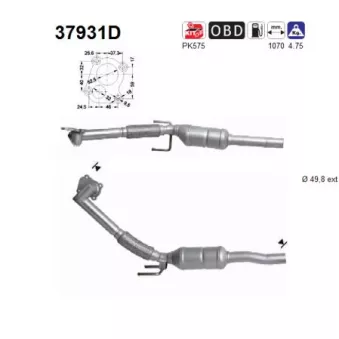 AS 37931D - Catalyseur