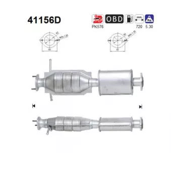 AS 41156D - Catalyseur