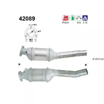 Catalyseur AS OEM 8a0131702p