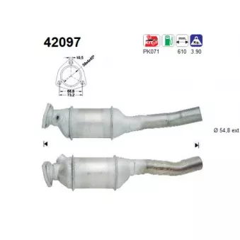Catalyseur AS OEM 8A0131702NV