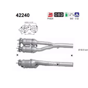 Catalyseur AS 42240
