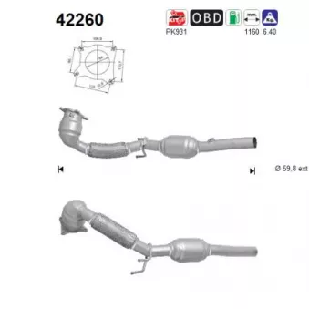 AS 42260 - Catalyseur