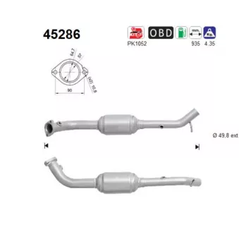 AS 45286 - Catalyseur