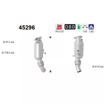 AS 45296 - Catalyseur