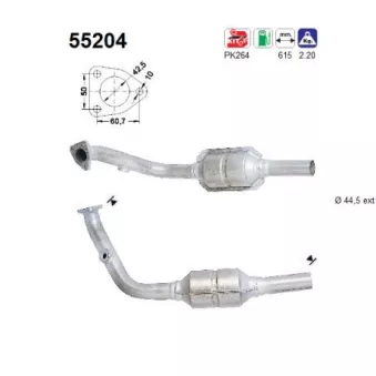 AS 55204 - Catalyseur