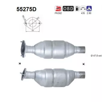 Catalyseur AS [55275D]