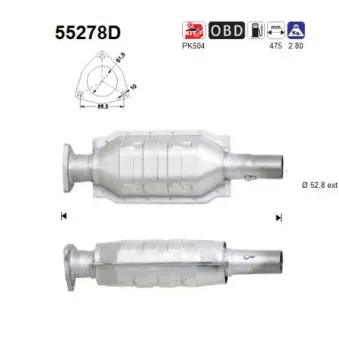 AS 55278D - Catalyseur