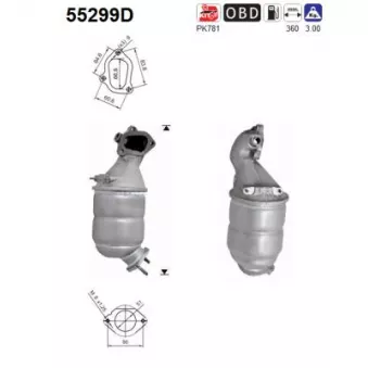 AS 55299D - Catalyseur