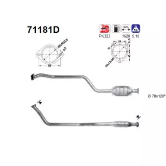 Catalyseur AS [71181D]