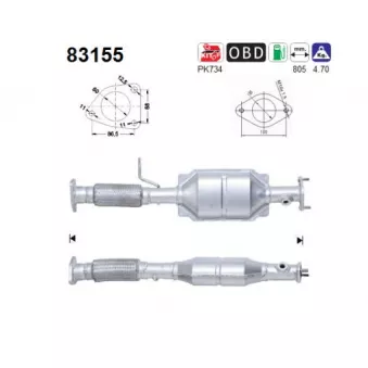 AS 83155 - Catalyseur