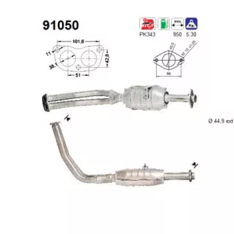 Catalyseur AS [91050]