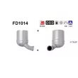 AS FD1014 - Filtre à particules / à suie, échappement