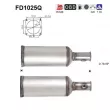 Filtre à particules / à suie, échappement AS [FD1025Q]