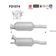 Filtre à particules / à suie, échappement AS [FD1074]