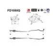 AS FD1088Q - Filtre à particules / à suie, échappement