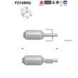 Filtre à particules / à suie, échappement AS [FD1090Q]