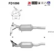 AS FD1098 - Filtre à particules / à suie, échappement