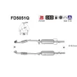 AS FD5051Q - Filtre à particules / à suie, échappement