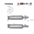 AS FD5065Q - Filtre à particules / à suie, échappement