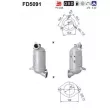 AS FD5091 - Filtre à particules / à suie, échappement