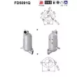 AS FD5091Q - Filtre à particules / à suie, échappement
