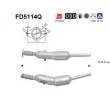 Filtre à particules / à suie, échappement AS [FD5114Q]