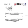 Filtre à particules / à suie, échappement AS [FD5115]