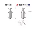 Filtre à particules / à suie, échappement AS [FD5122]