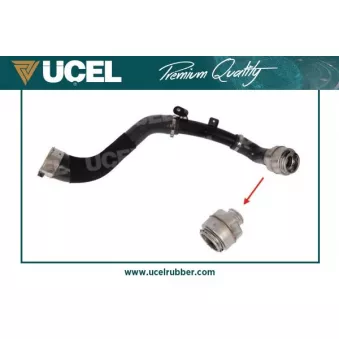 Résonateur, refroidissement de l'air de suralimentation UCEL OEM 144600186R