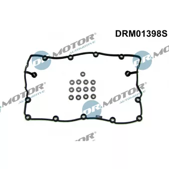 Dr.Motor DRM01398S - Jeu de joints d'étanchéité, couvercle de culasse