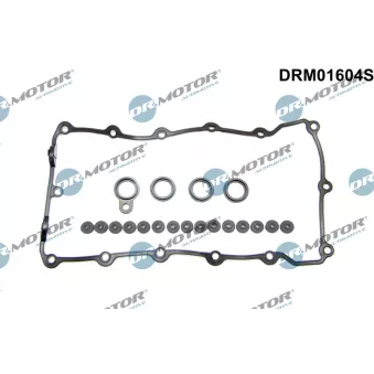 Jeu de joints d'étanchéité, couvercle de culasse Dr.Motor DRM01604S