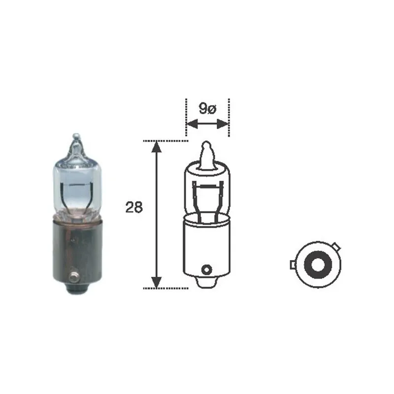 Ampoule MAGNETI MARELLI 002701100000 - Visuel 1