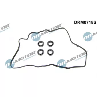 Dr.Motor DRM0718S - Jeu de joints d'étanchéité, couvercle de culasse