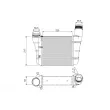 Intercooler, échangeur VALEO [818757]