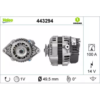 Alternateur VALEO OEM 93175801