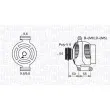 MAGNETI MARELLI 063377024010 - Alternateur
