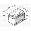 Batterie de démarrage MAGNETI MARELLI [067147740003]